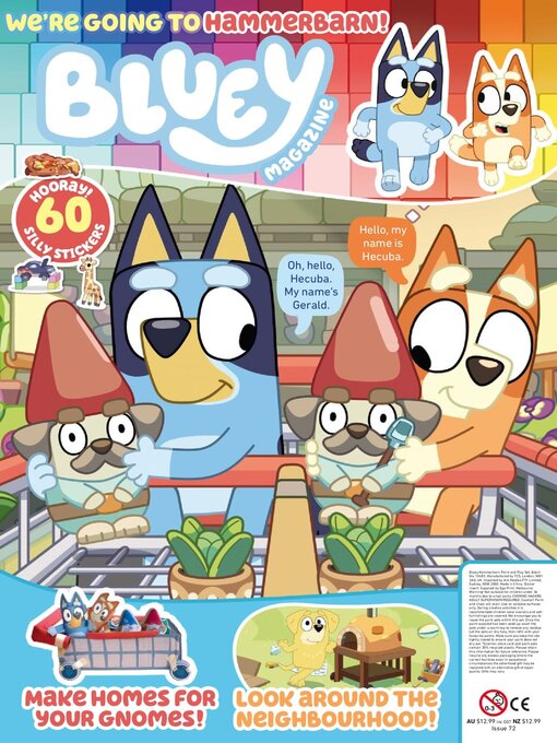 Cover image for Bluey Magazine